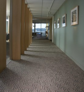 Carpet made with Zeftron nylon at Bar Architects in San Francisco